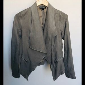 Grey Suede Jacket